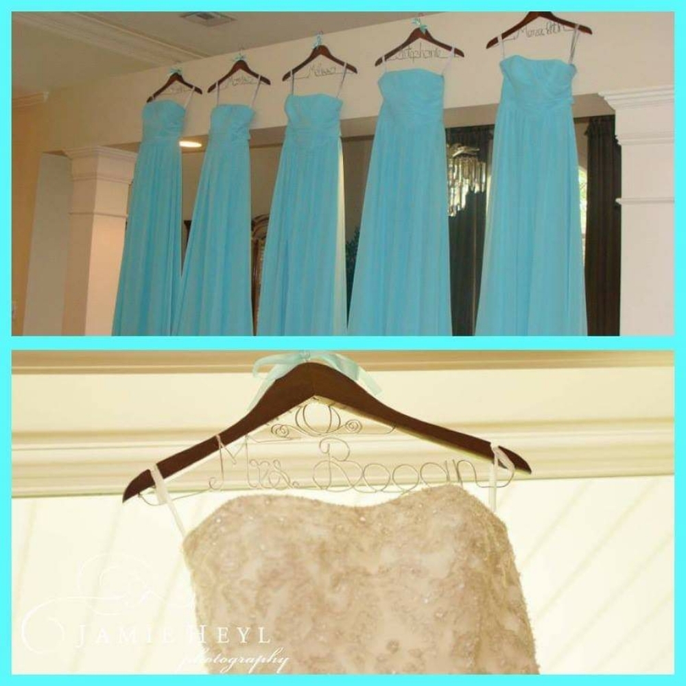 Personalized Bridal Party Wedding Hanger